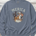 Australian Shepherd 'Merica Sweatshirt - Blue Jean