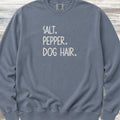 Salt Pepper Dog Hair Sweatshirt - Blue Jean