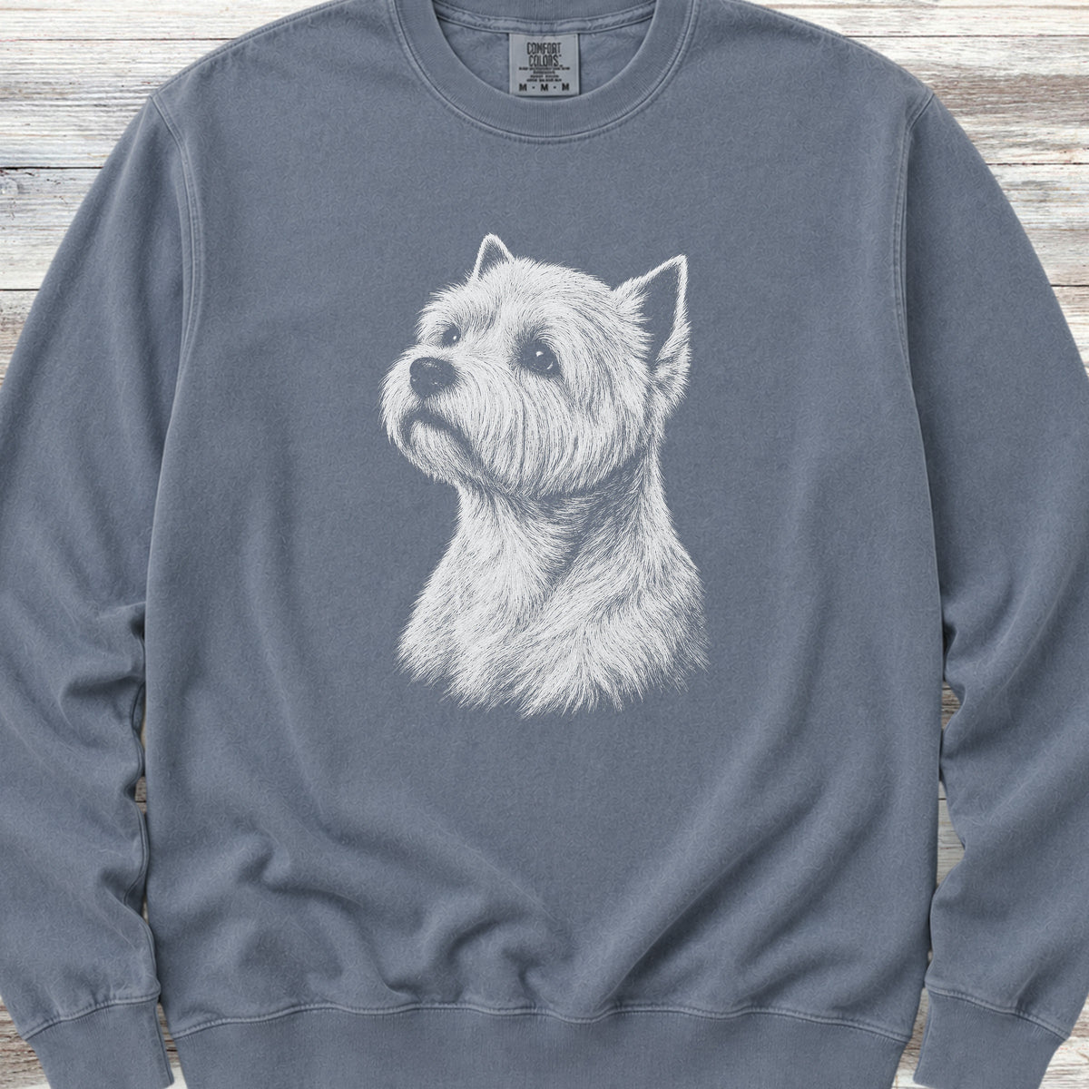 West Highland Loyalty Sweatshirt - Blue Jean