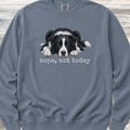 Border Collie Nope Sweatshirt - Blue Jean