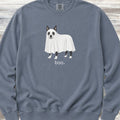 Boston Terrier Boo Sweatshirt - Blue Jean