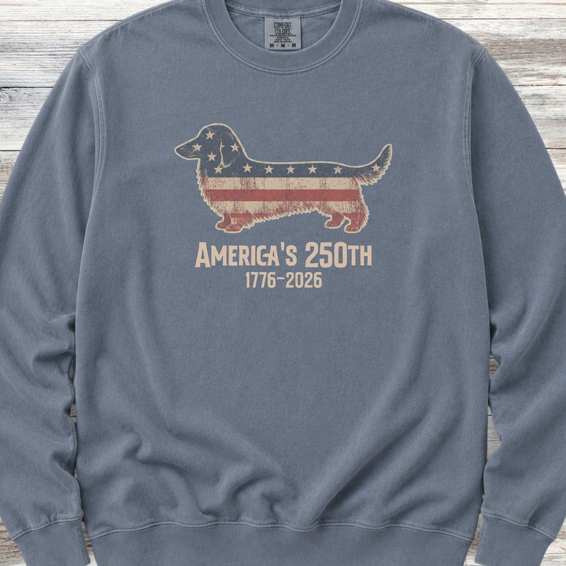 Dachshund 250 Sweatshirt - Blue Jean
