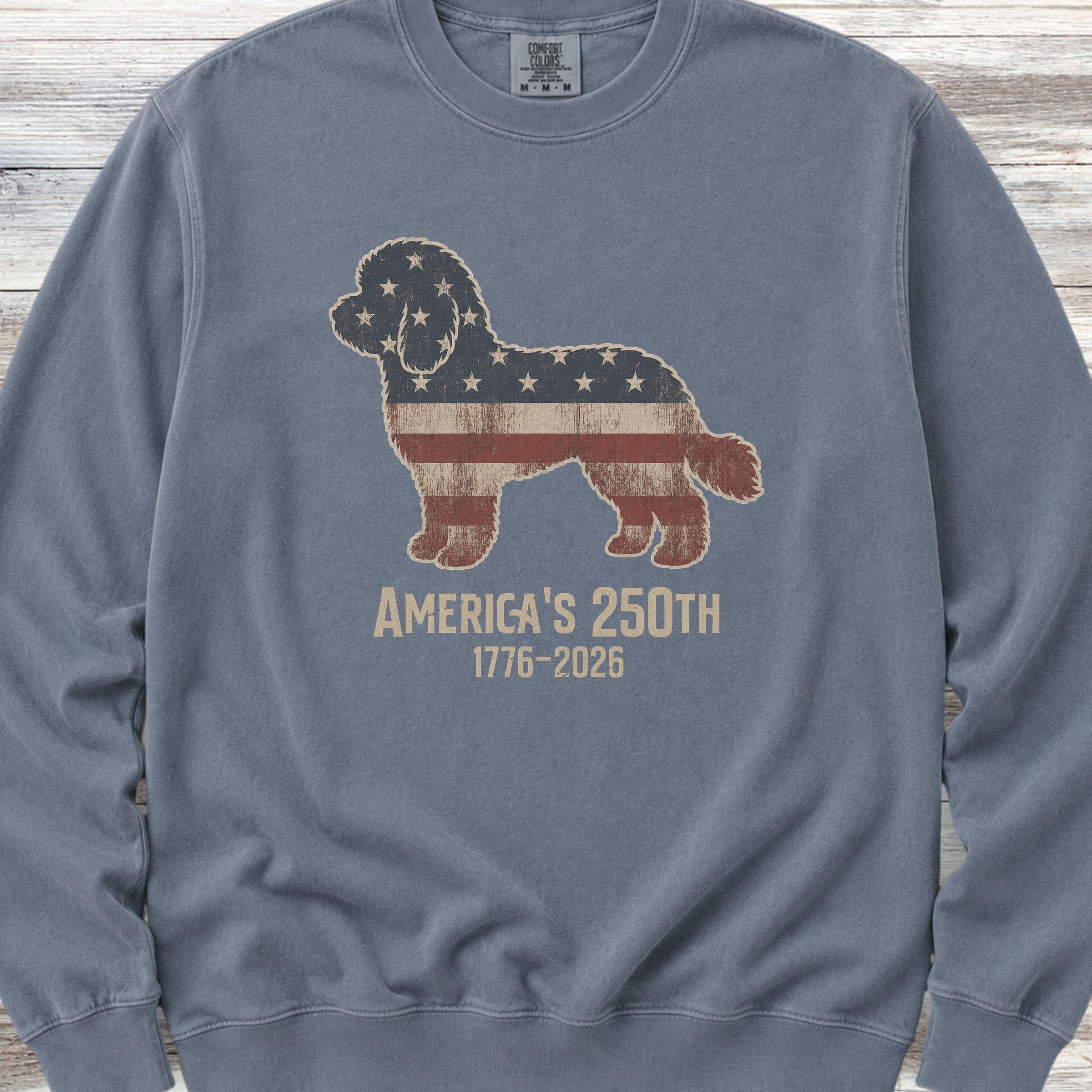 Cockapoo 250 Sweatshirt - Blue Jean