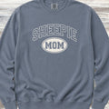 Old English Sheepdog University Sheepie Mom Sweatshirt - Blue Jean