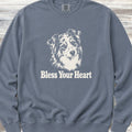 Australian Shepherd Bless Your Heart Sweatshirt - Blue Jean