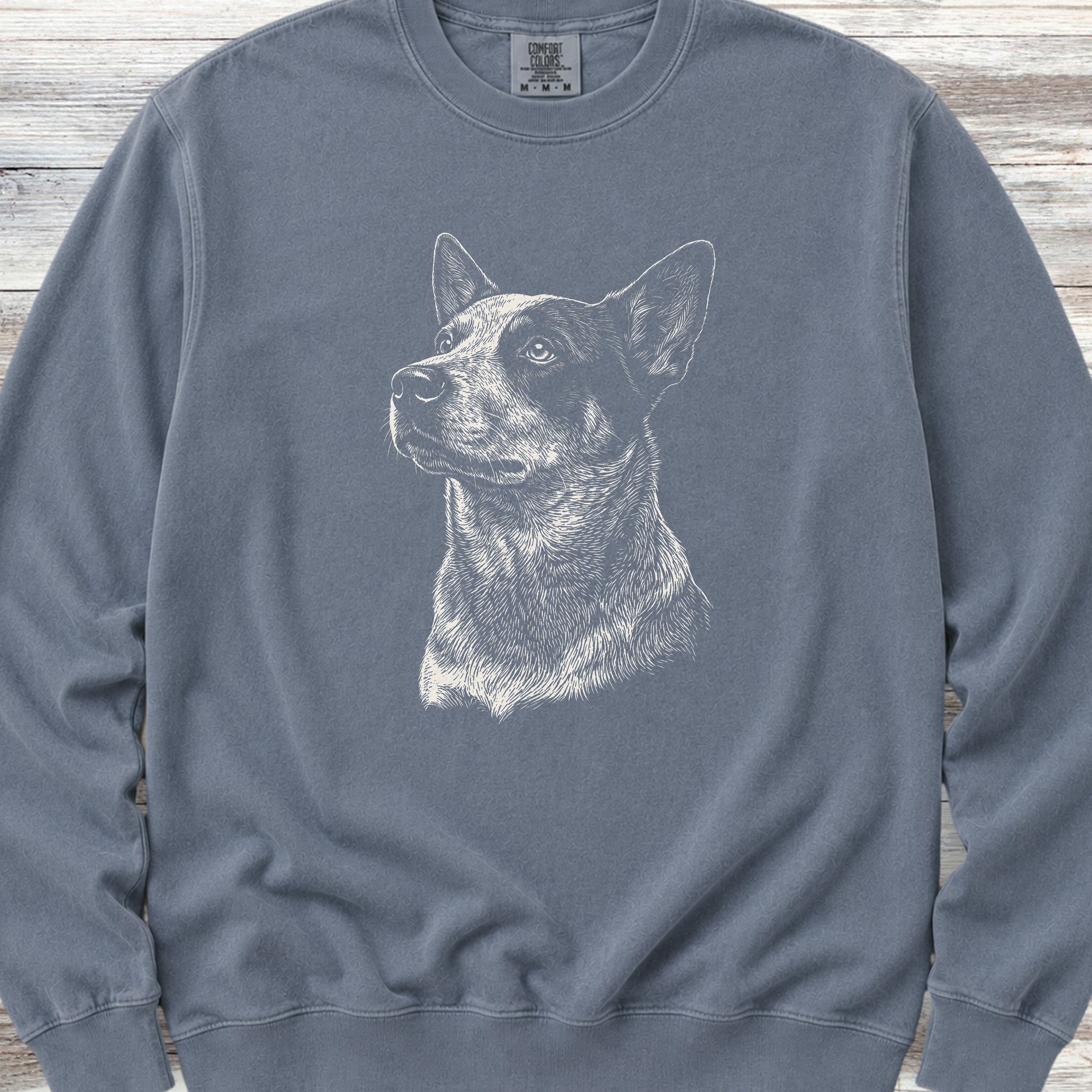 Australian Cattle Dog Loyalty Sweatshirt - Blue Jean