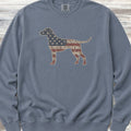 Dalmatian Vintage USA Sweatshirt - Blue Jean