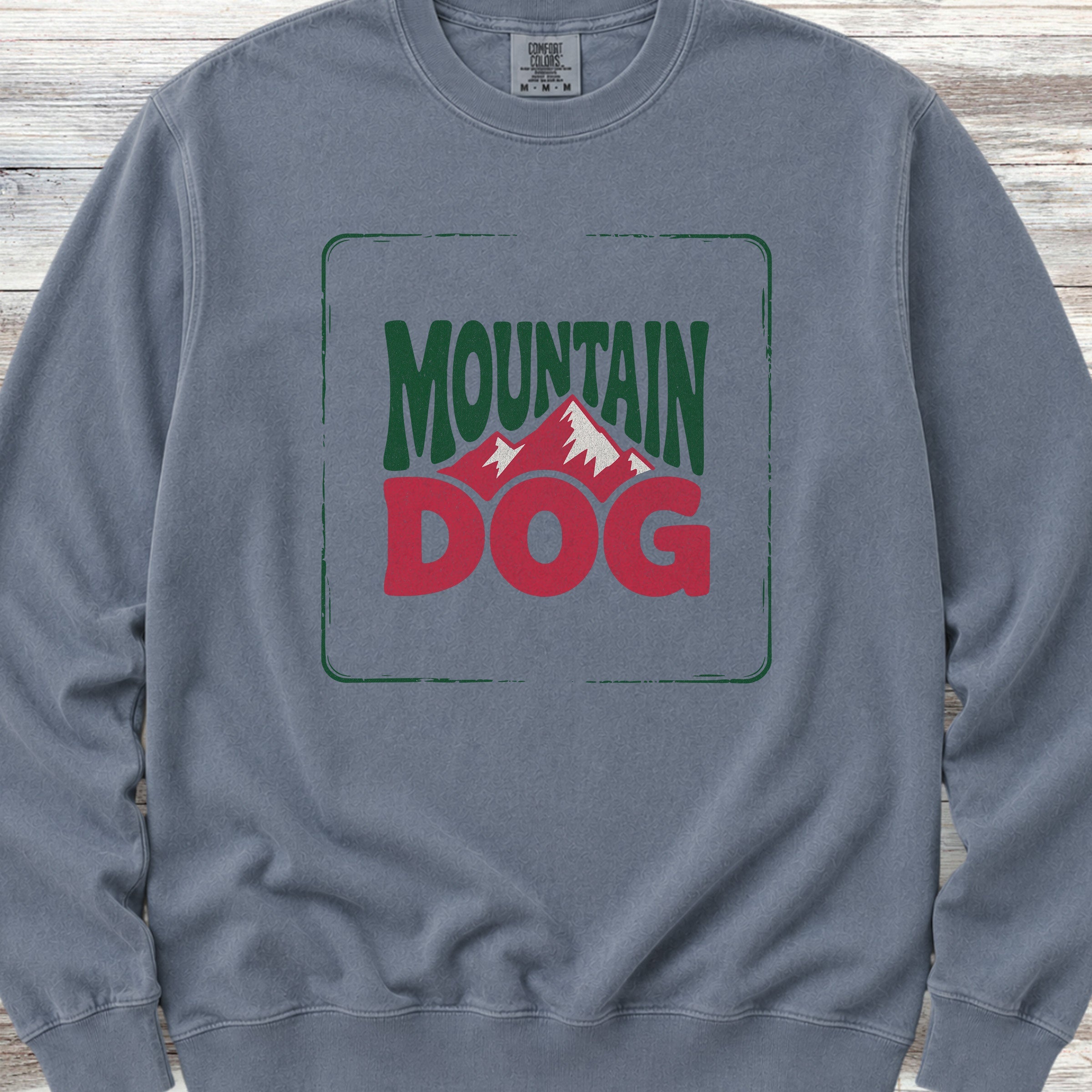 Mountain Dog Sweatshirt - Blue Jean