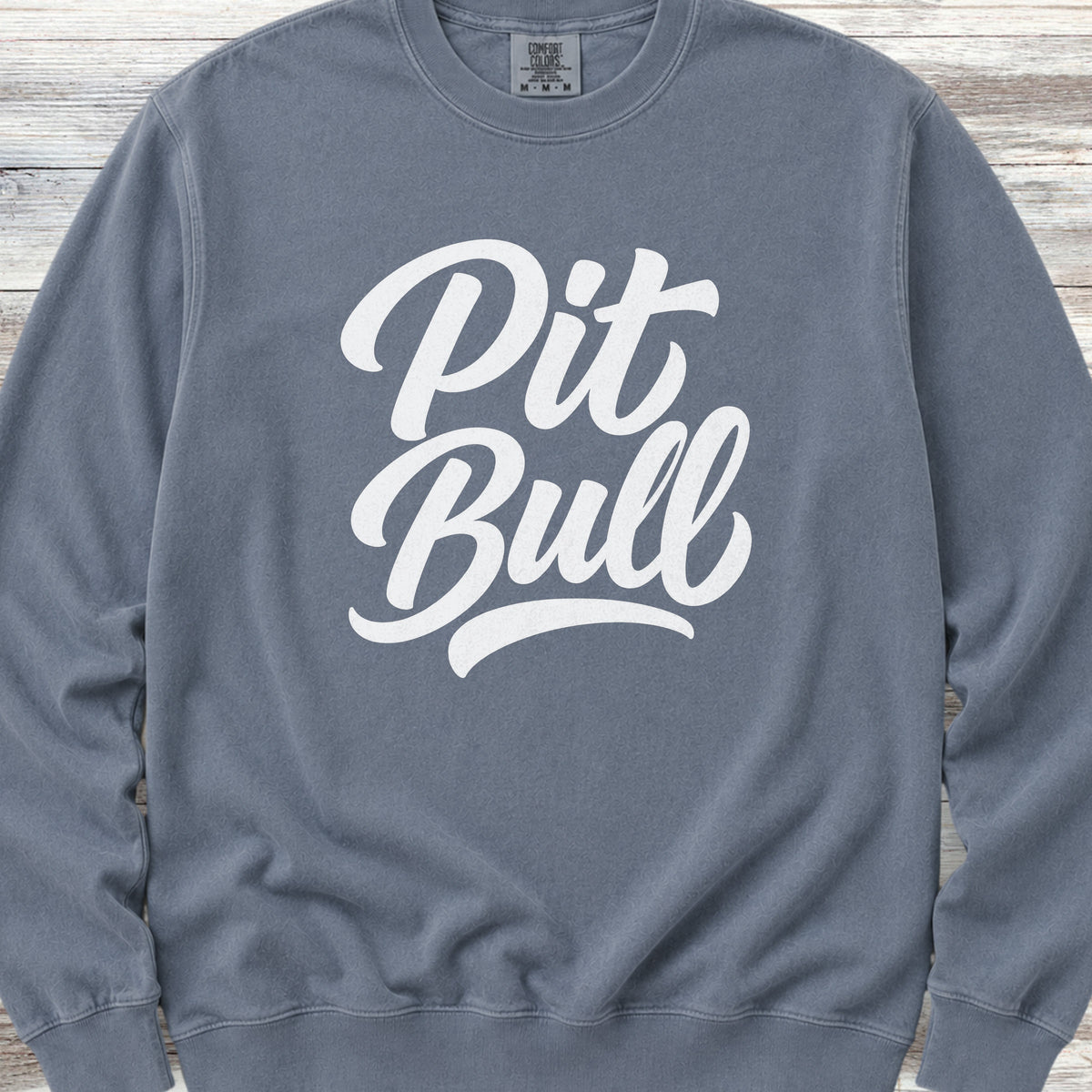 Pit Bull Team Sweatshirt - Blue Jean