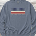 Live Free Love Dogs Sweatshirt - Blue Jean