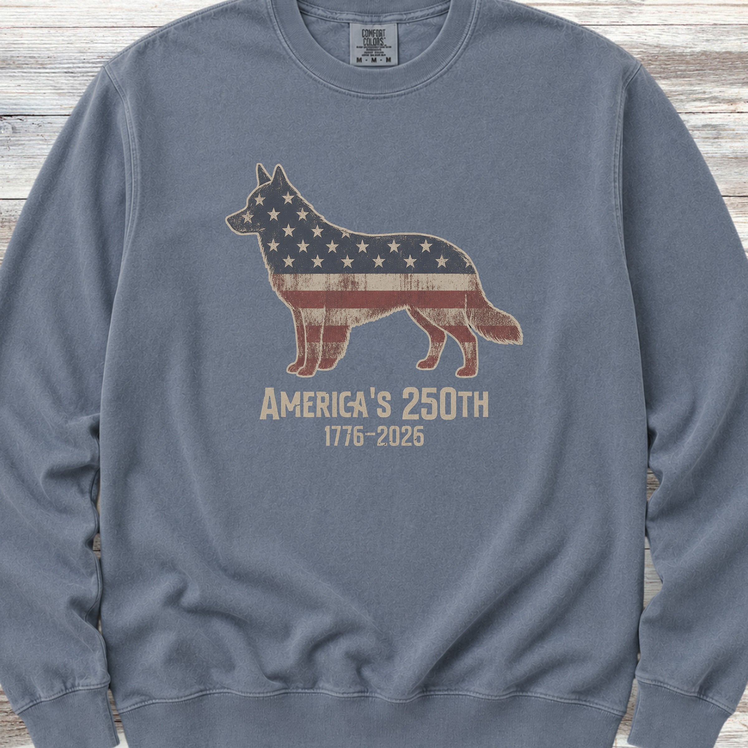 Australian Cattle Dog 250 Sweatshirt - Blue Jean