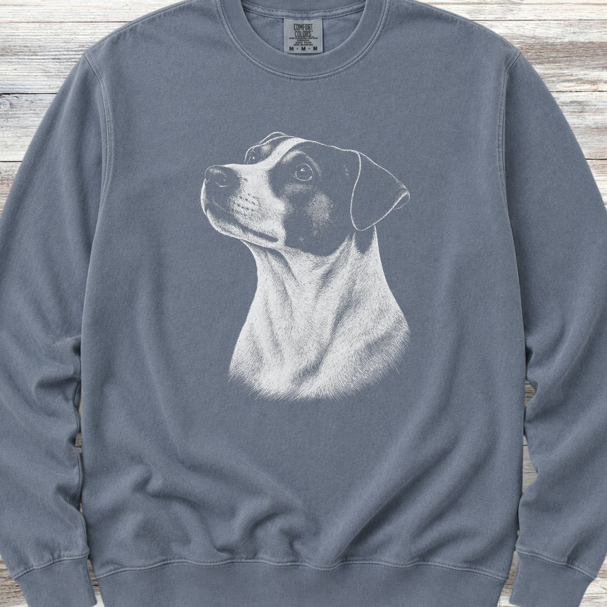 Jack Russell Loyalty Sweatshirt - Blue Jean
