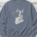 Belgian Malinois Loyalty Sweatshirt - Blue Jean