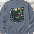 Bernese Mountain Dog Agility Sweatshirt - Blue Jean