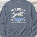 Golden Retriever Dock Diving Sweatshirt - Blue Jean