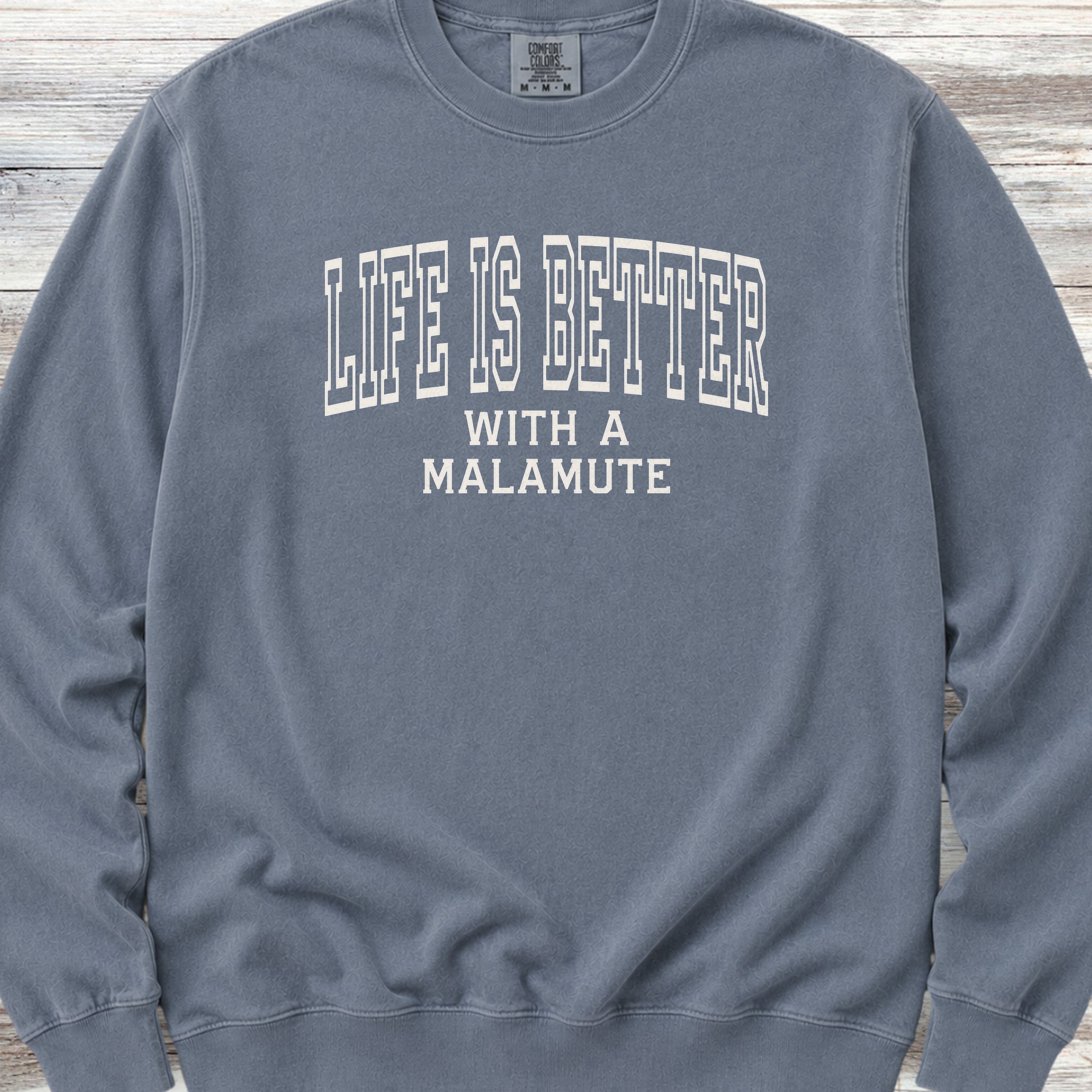 Malamute Better Sweatshirt - Blue Jean