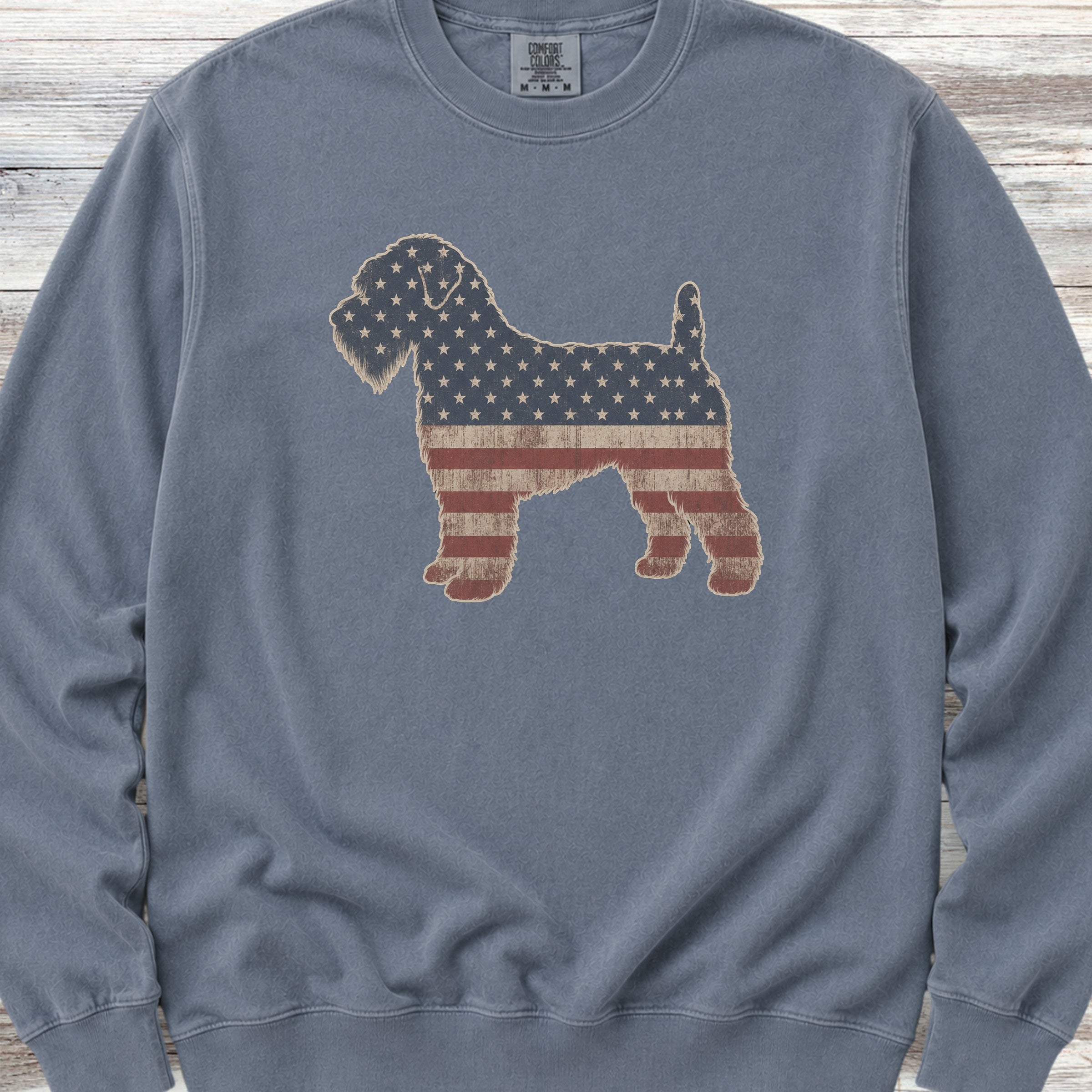 Wheaten Vintage USA Sweatshirt - Blue Jean
