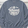 Whippet Groovy Mom Sweatshirt - Blue Jean