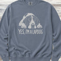 German Shorthaired Pointer Lapdog Sweatshirt - Blue Jean