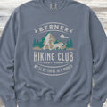 Bernese Mountain Dog Hiking Club Sweatshirt - Blue Jean