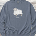 Weimaraner Boo Sweatshirt - Blue Jean