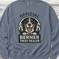 Bernese Mountain Dog Treat Dealer Sweatshirt - Blue Jean