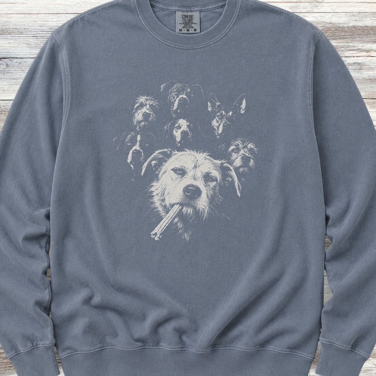 Mutt & The Gang Sweatshirt - Blue Jean