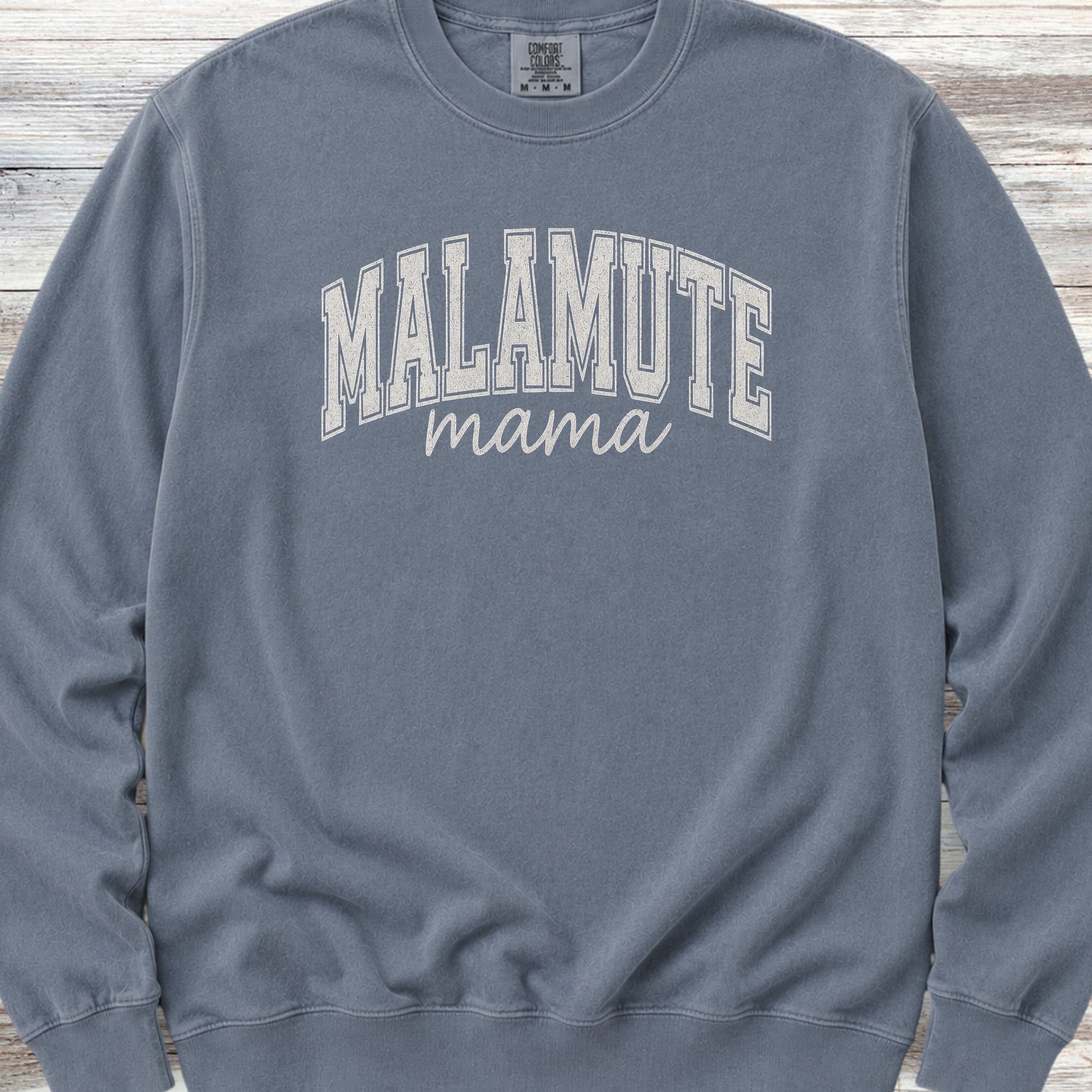 Malamute Mama Sweatshirt - Blue Jean