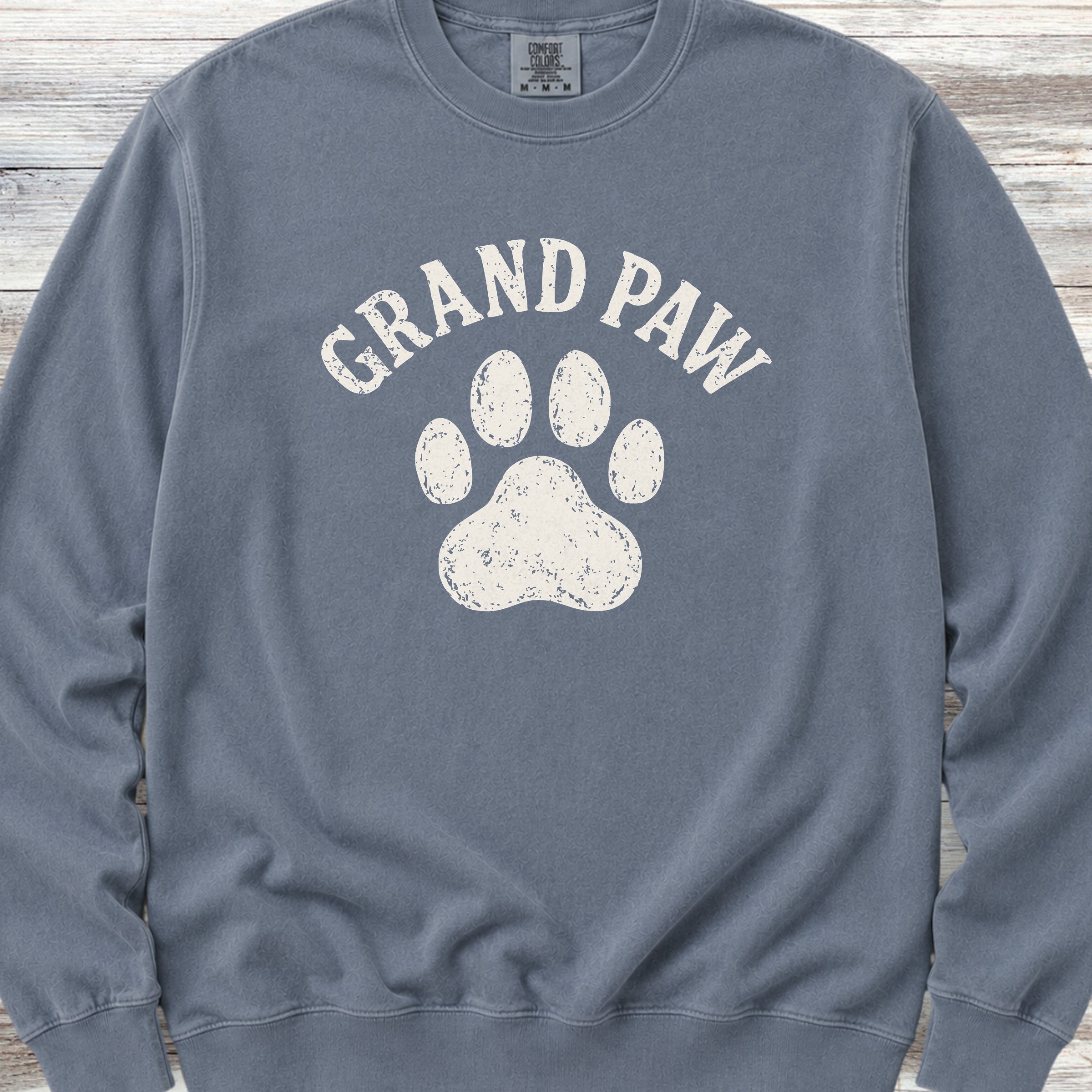 Grand Paw Sweatshirt - Blue Jean