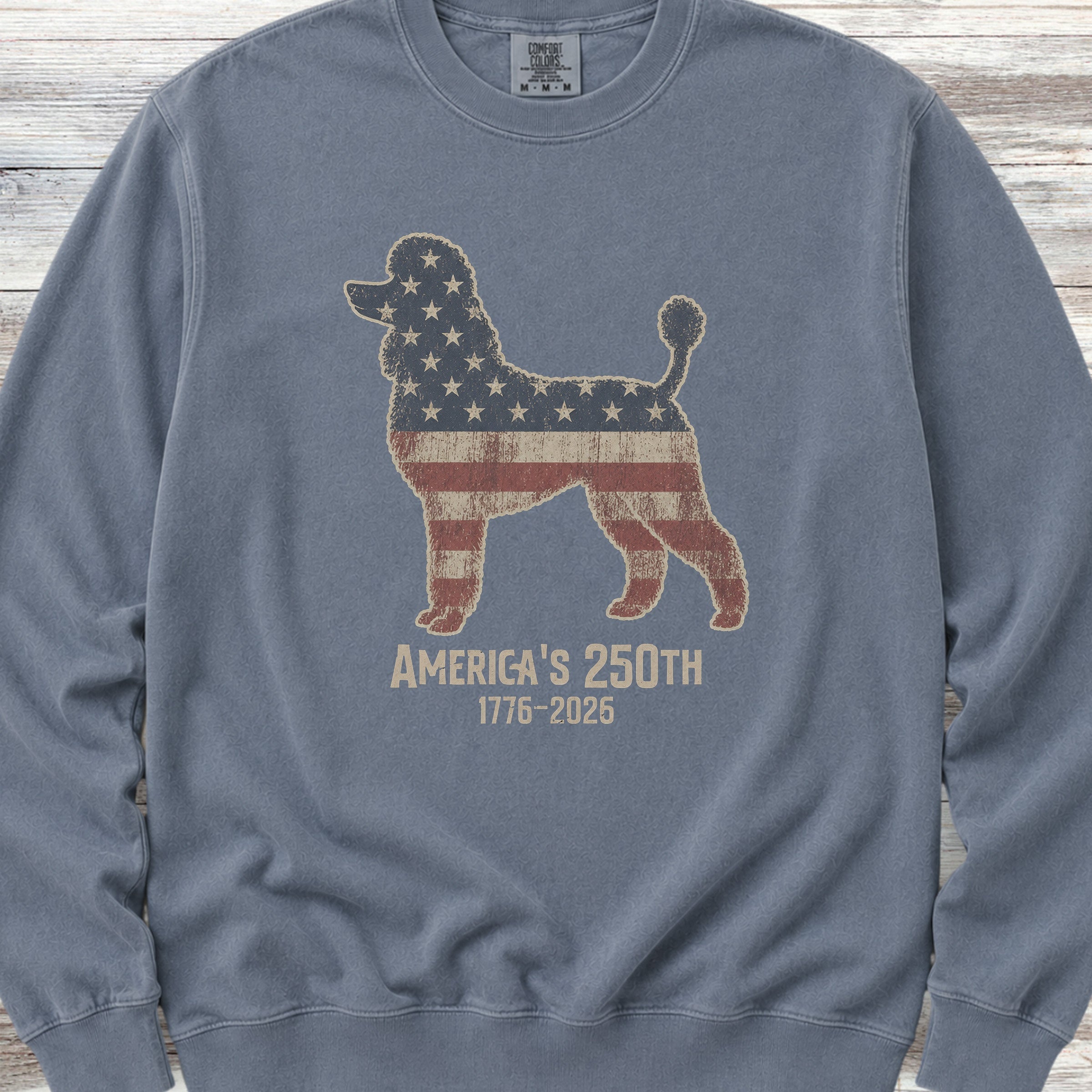 Poodle 250 Sweatshirt - Blue Jean