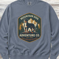 Entlebucher Mountain Dog Adventure Co Sweatshirt - Blue Jean