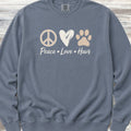 Havanese Peace Sweatshirt - Blue Jean