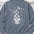 Bernese Mountain Dog Beach Berner Sweatshirt - Blue Jean