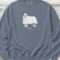 Australian Shepherd Boo Sweatshirt - Blue Jean