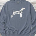 Vizsla Sweatshirt - Blue Jean