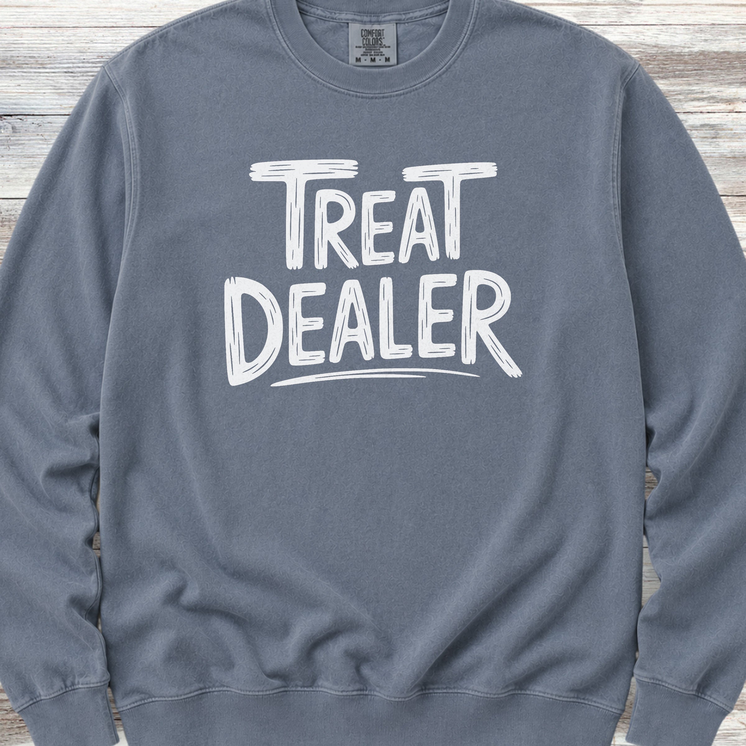 Treat Dealer Sweatshirt - Blue Jean