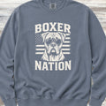 Boxer Nation Sweatshirt - Blue Jean