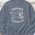 Australian Shepherd Zoomies Sweatshirt - Blue Jean