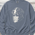 Bernese Mountain Dog Loyalty Sweatshirt - Blue Jean