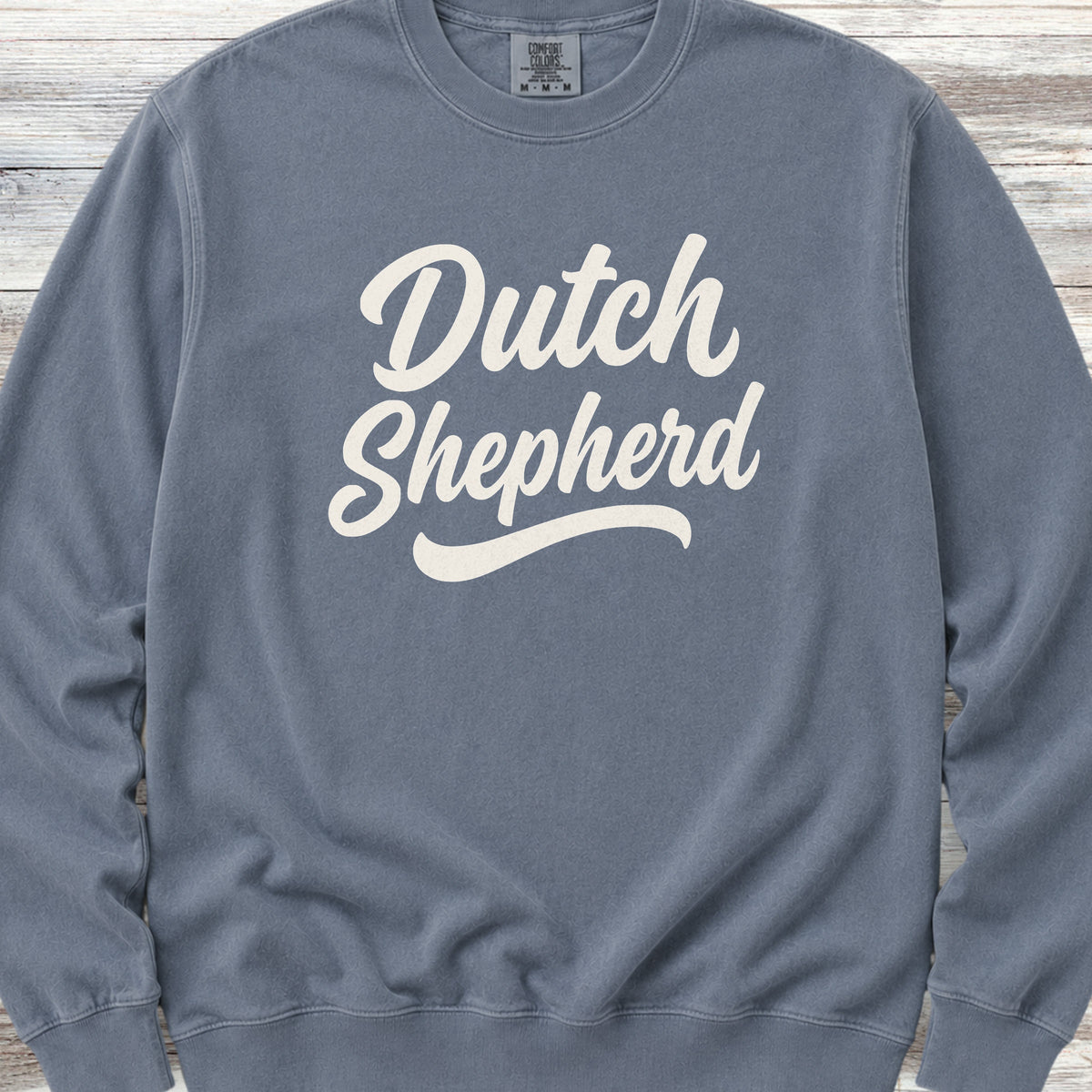 Dutch Shepherd Team Sweatshirt - Blue Jean