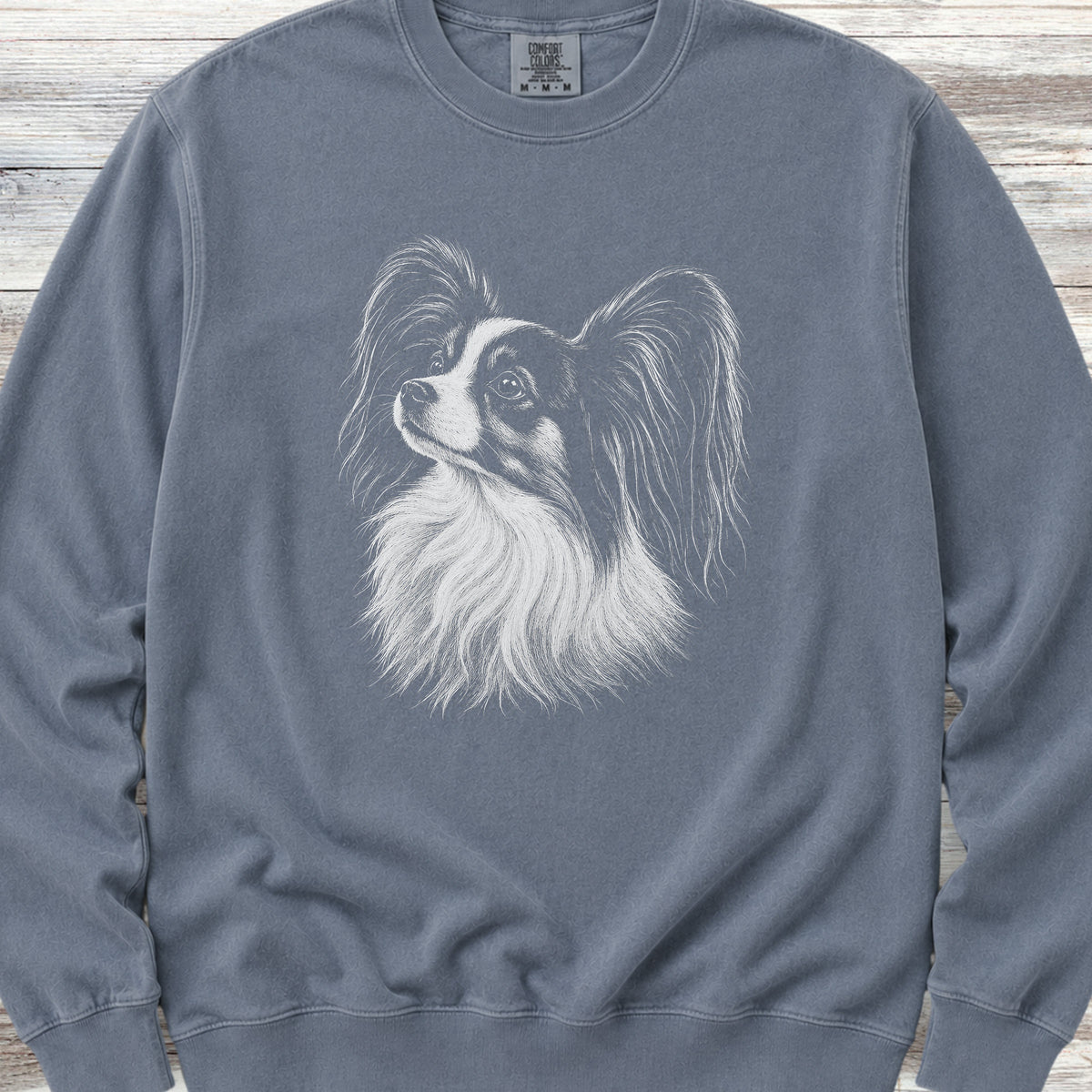 Papillon Loyalty Sweatshirt - Blue Jean