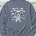 Bernese Mountain Dog Astronaut Sweatshirt - Blue Jean