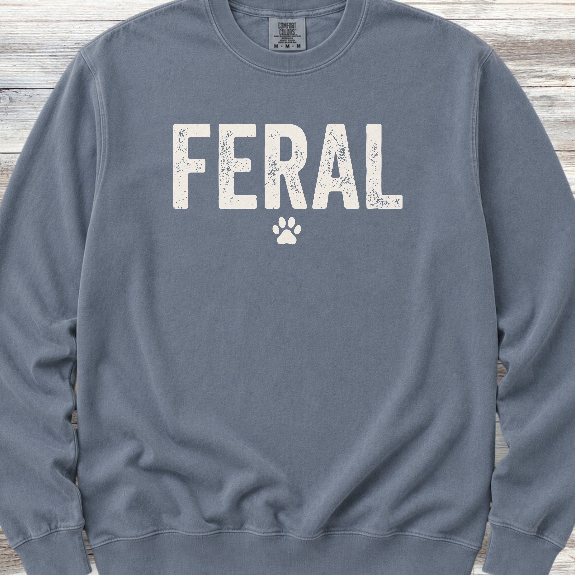 Feral Sweatshirt - Blue Jean