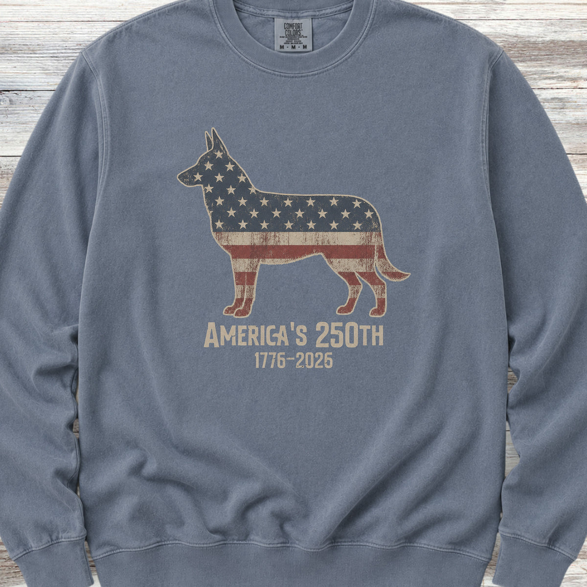 Belgian Malinois 250 Sweatshirt - Blue Jean