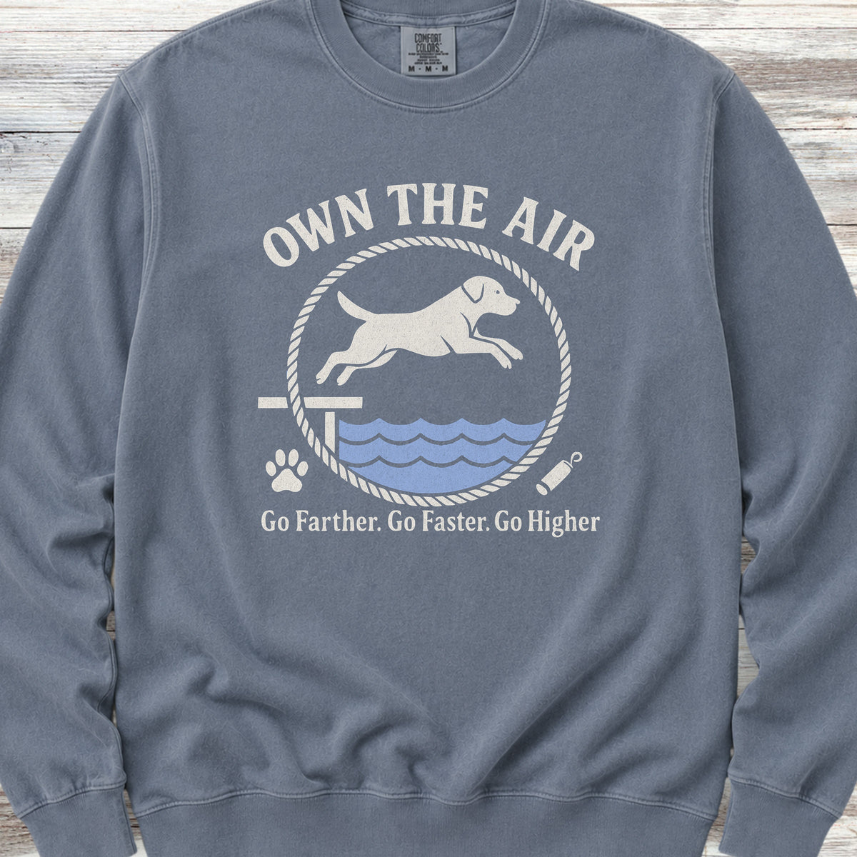 Labrador Retriever Air Sweatshirt - Blue Jean