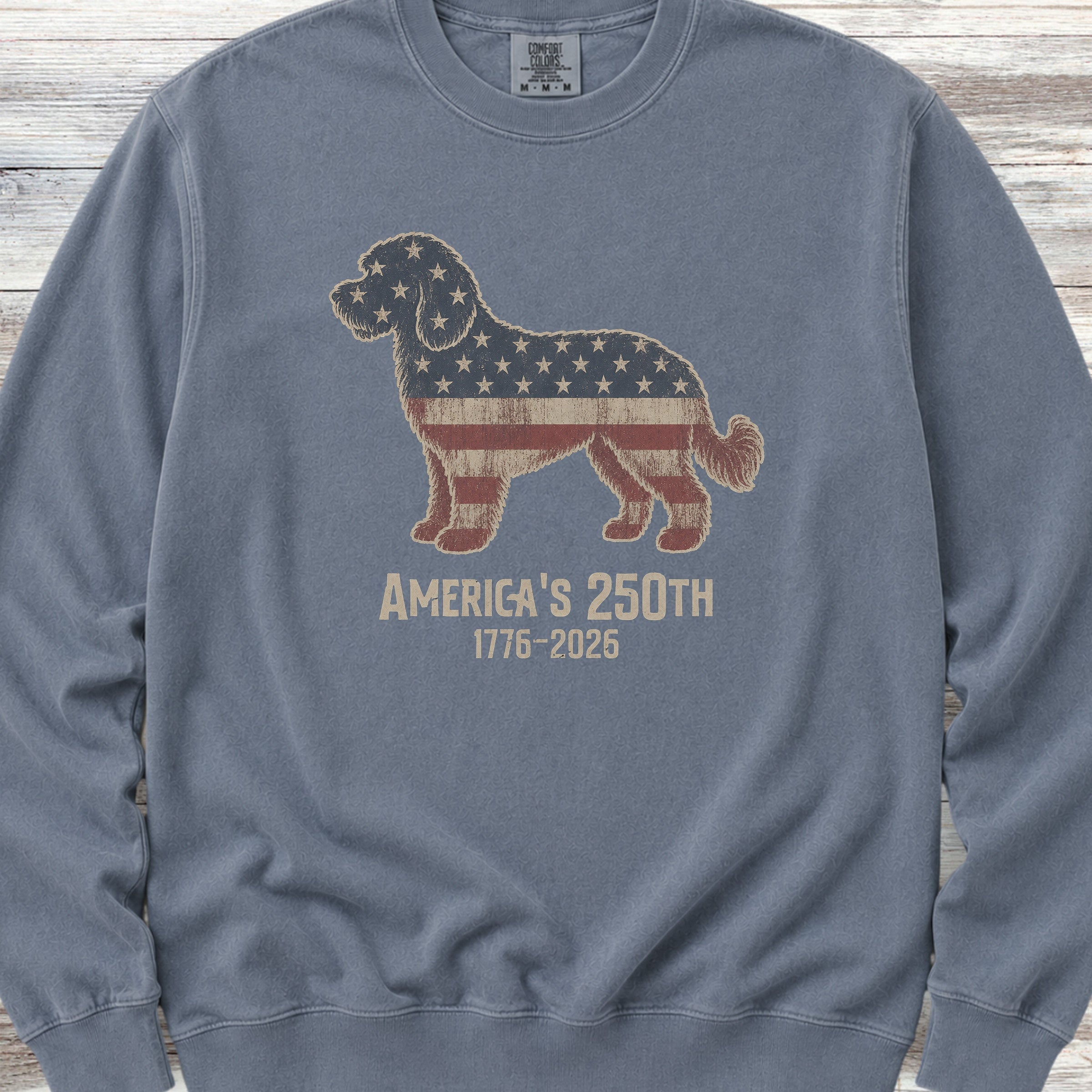 Labradoodle 250 Sweatshirt - Blue Jean