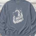 Belgian Tervuren Loyalty Sweatshirt - Blue Jean