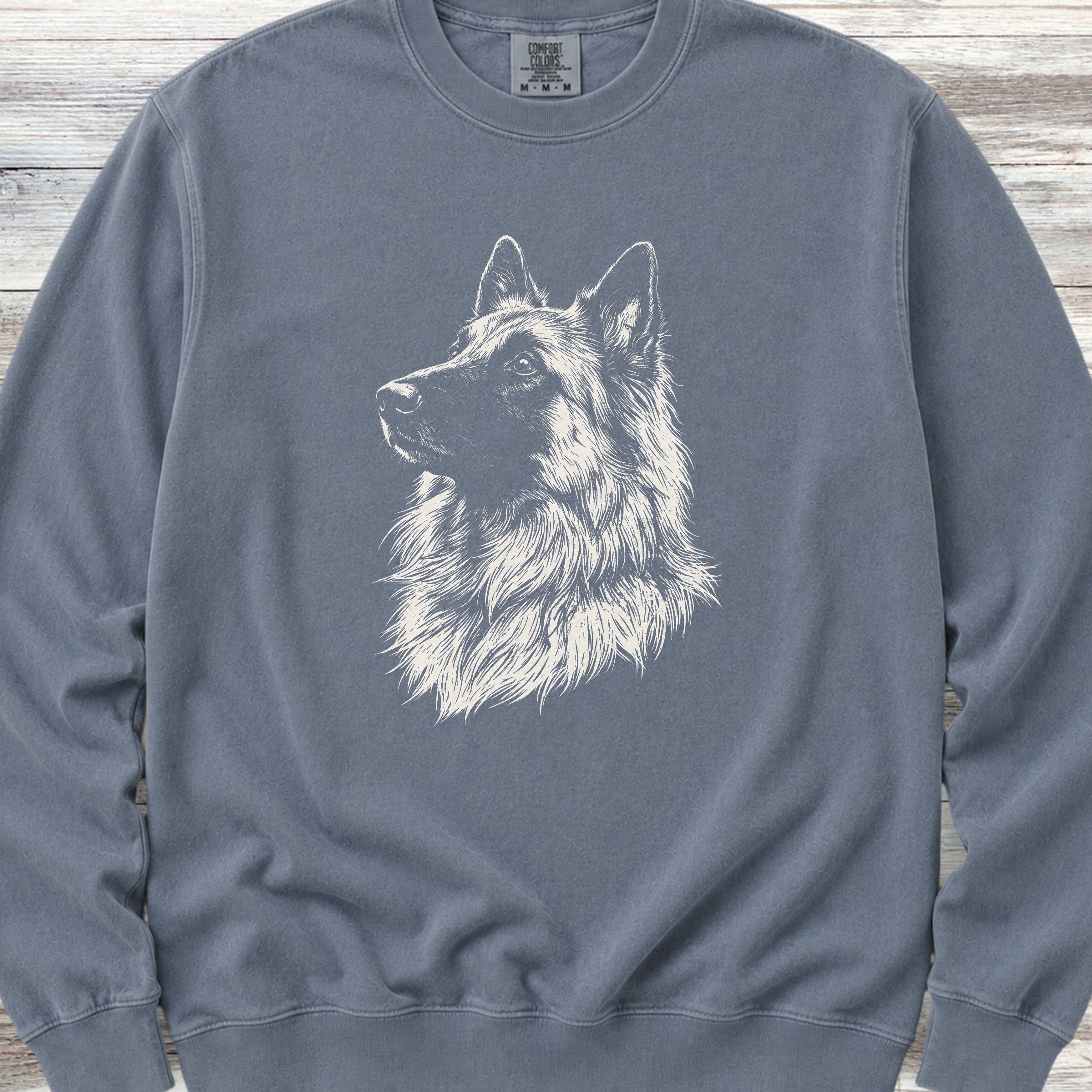 Belgian Tervuren Loyalty Sweatshirt - Blue Jean