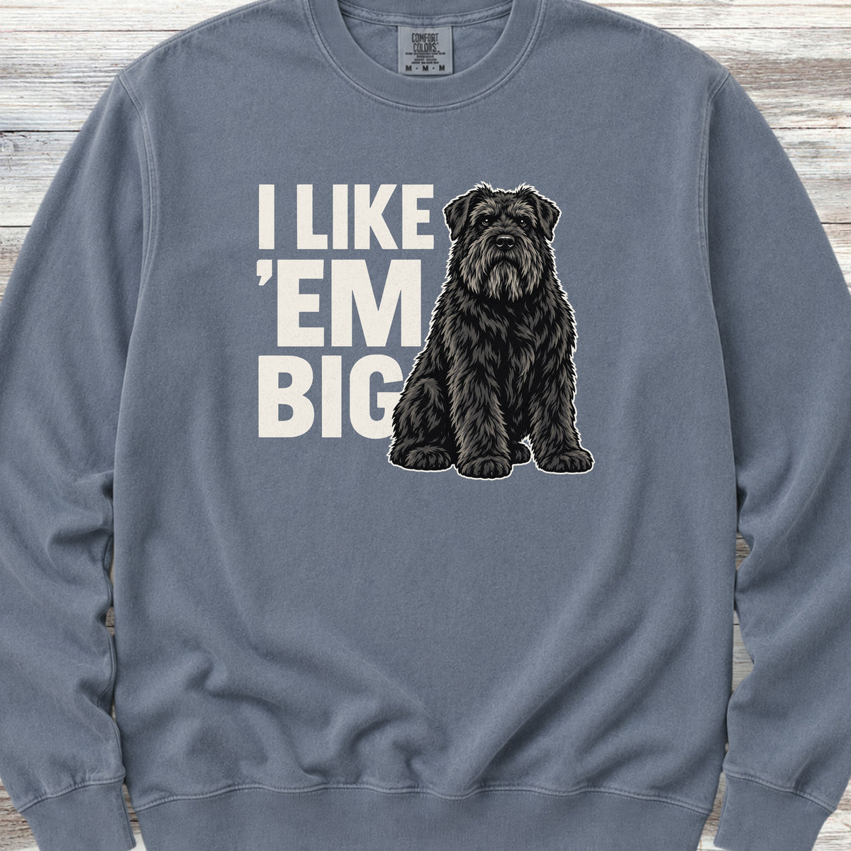 Bouvier Big Sweatshirt - Blue Jean