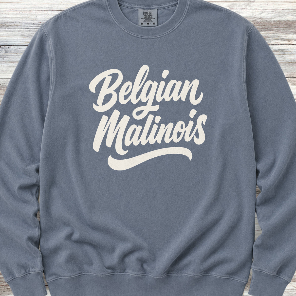 Belgian Malinois Team Sweatshirt - Blue Jean